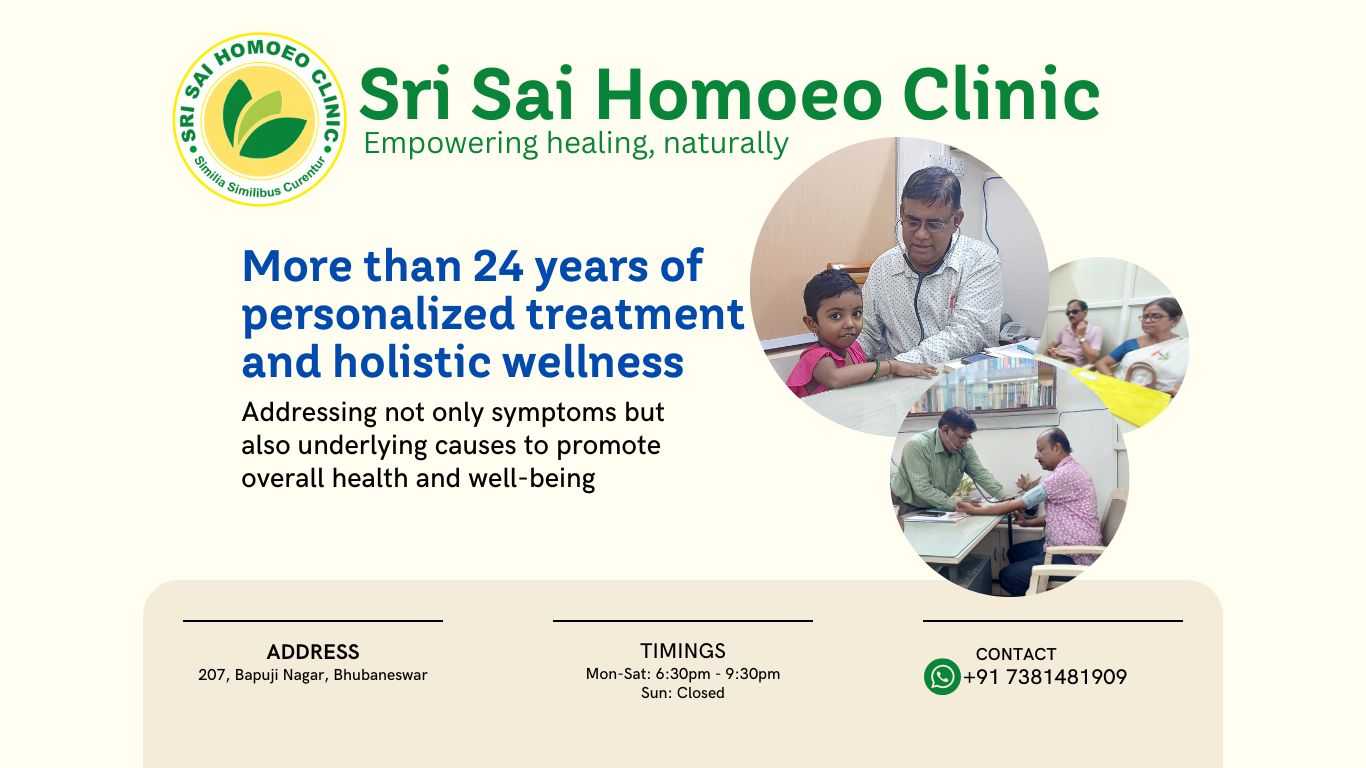 Srisai homoeopathy clinic Bhubaneswar